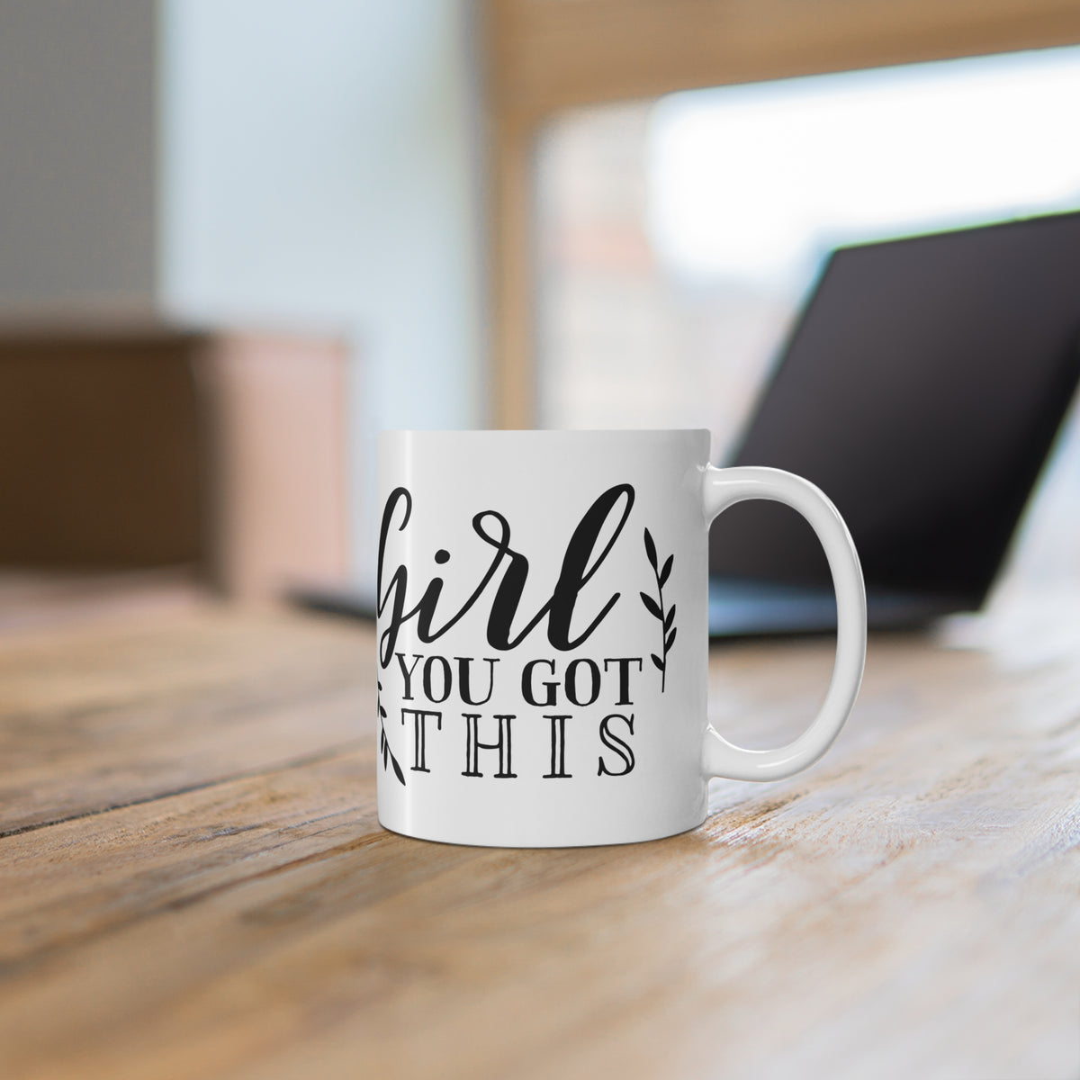 Motivational Girl Success Mug