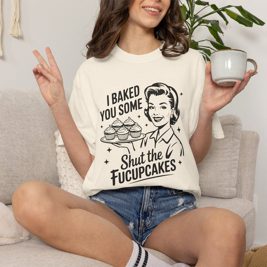 Humorous Graphic T-shirt Retro Style