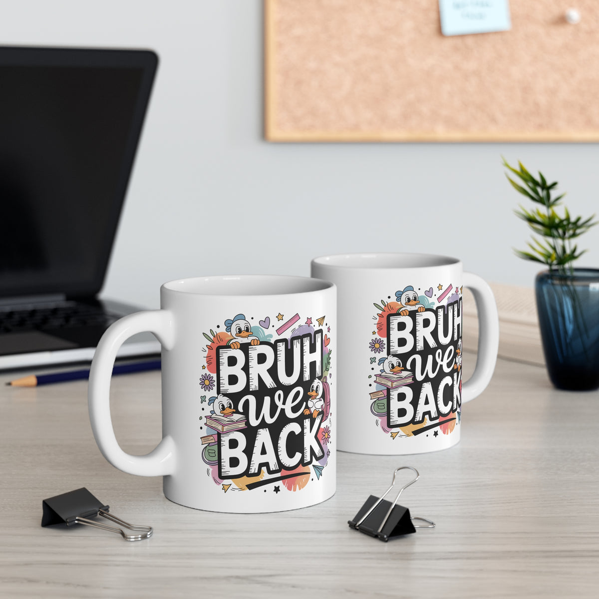 Back To School Colorul Graphic Mug