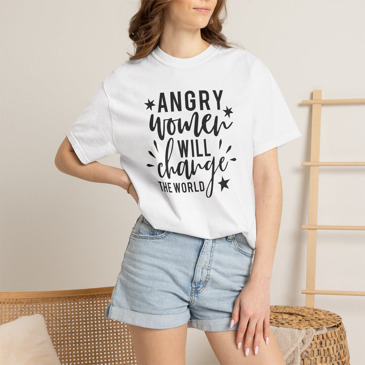 "Angry Women Will Change the World" Tee