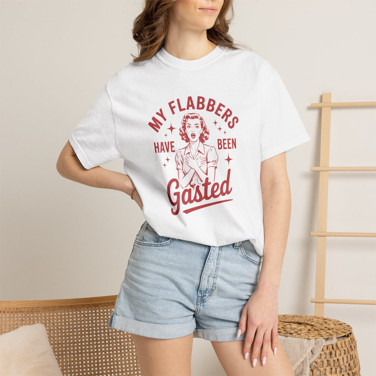 "My Flabbers Have Been Gasted" Unisex Tee