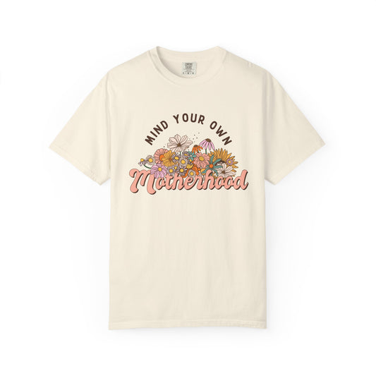 Mom Motherhood Graphic Floral T-Shirt
