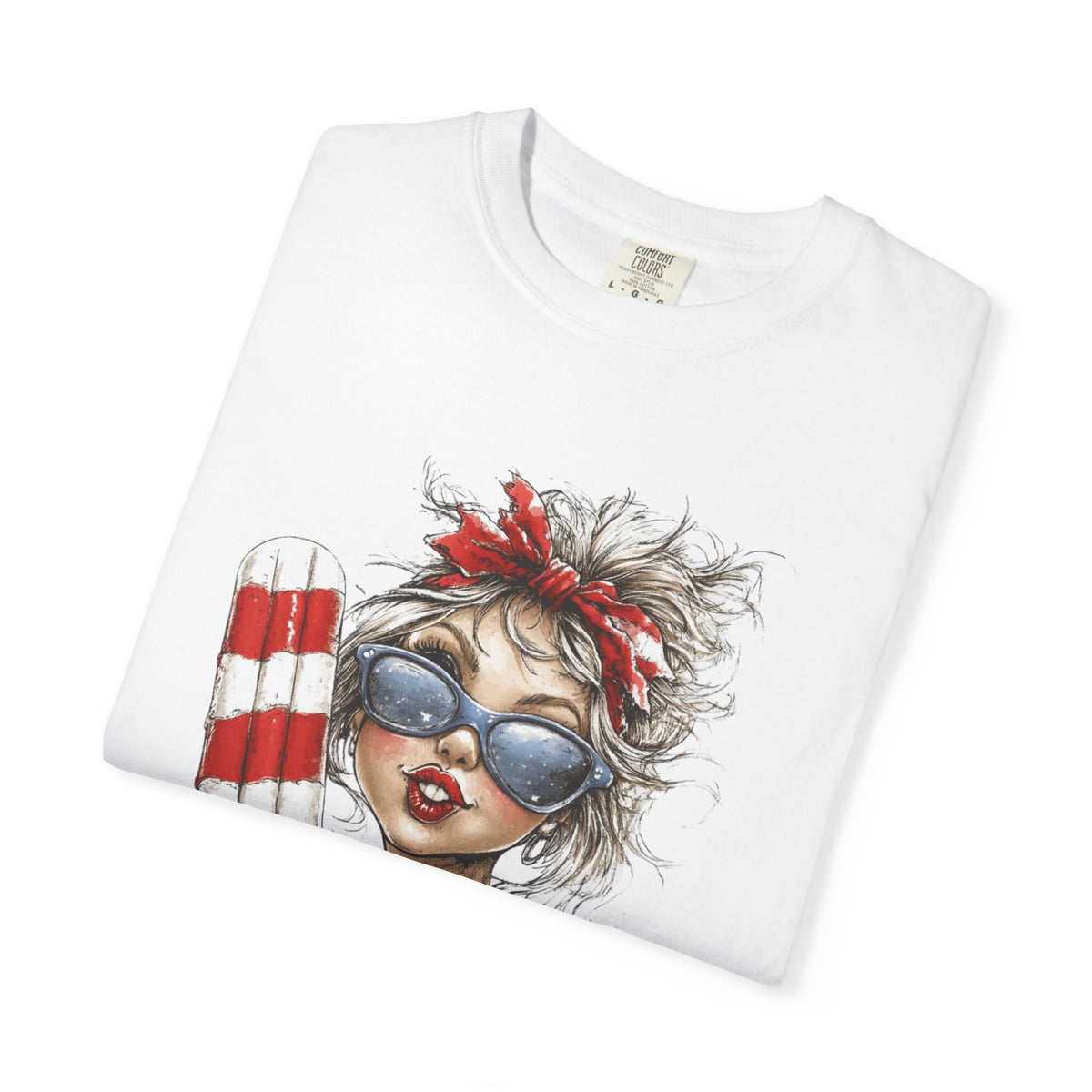 American Patriotic Pinup Girl T-Shirt