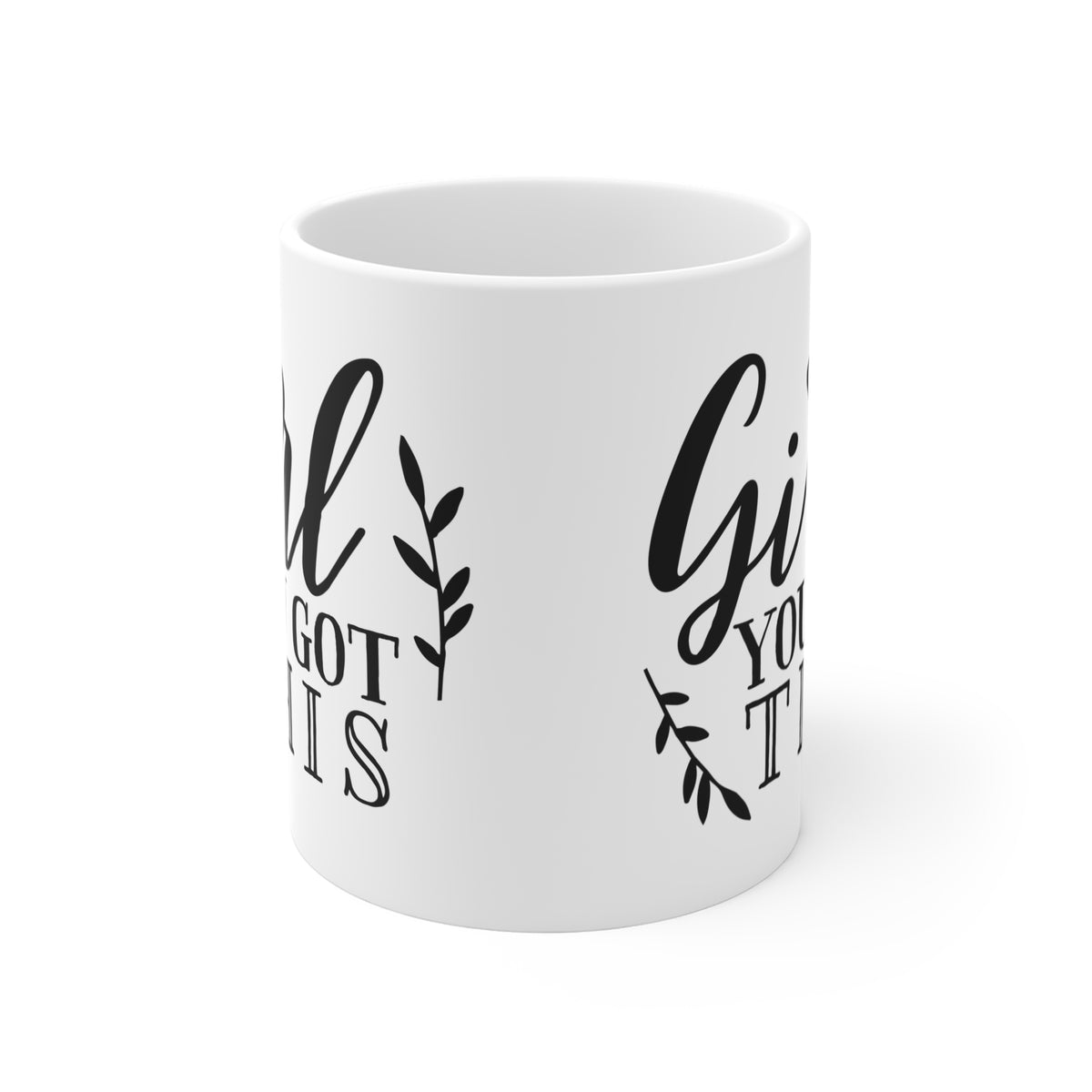 Motivational Girl Success Mug