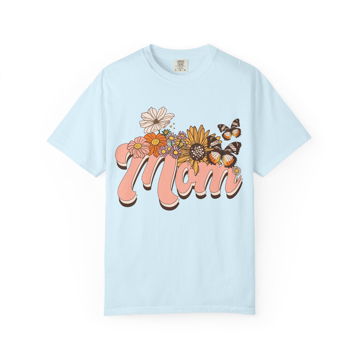 Mom Floral Graphic T-Shirt Retro