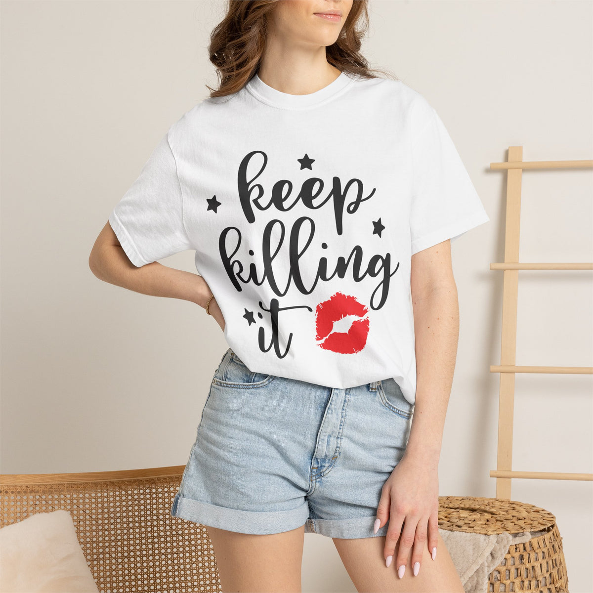 "Keep Killing It" Motivational Womens T-shirt