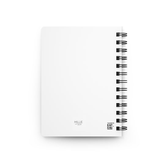 Autumn Sip Spiral Journal — Cozy Fall Writing Notebook