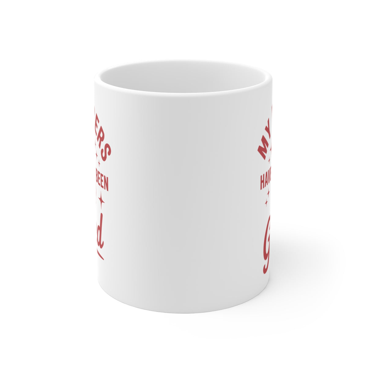 Funny Vintage "My Flabbers Have Been Gasted" Mug
