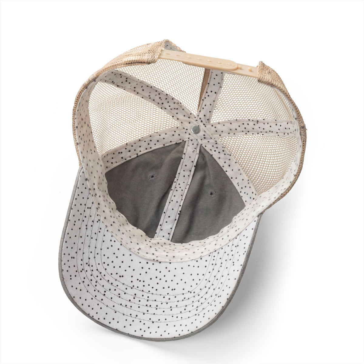 Inspirational Attitude Embroidered Women's Washed Mesh-Back Cap