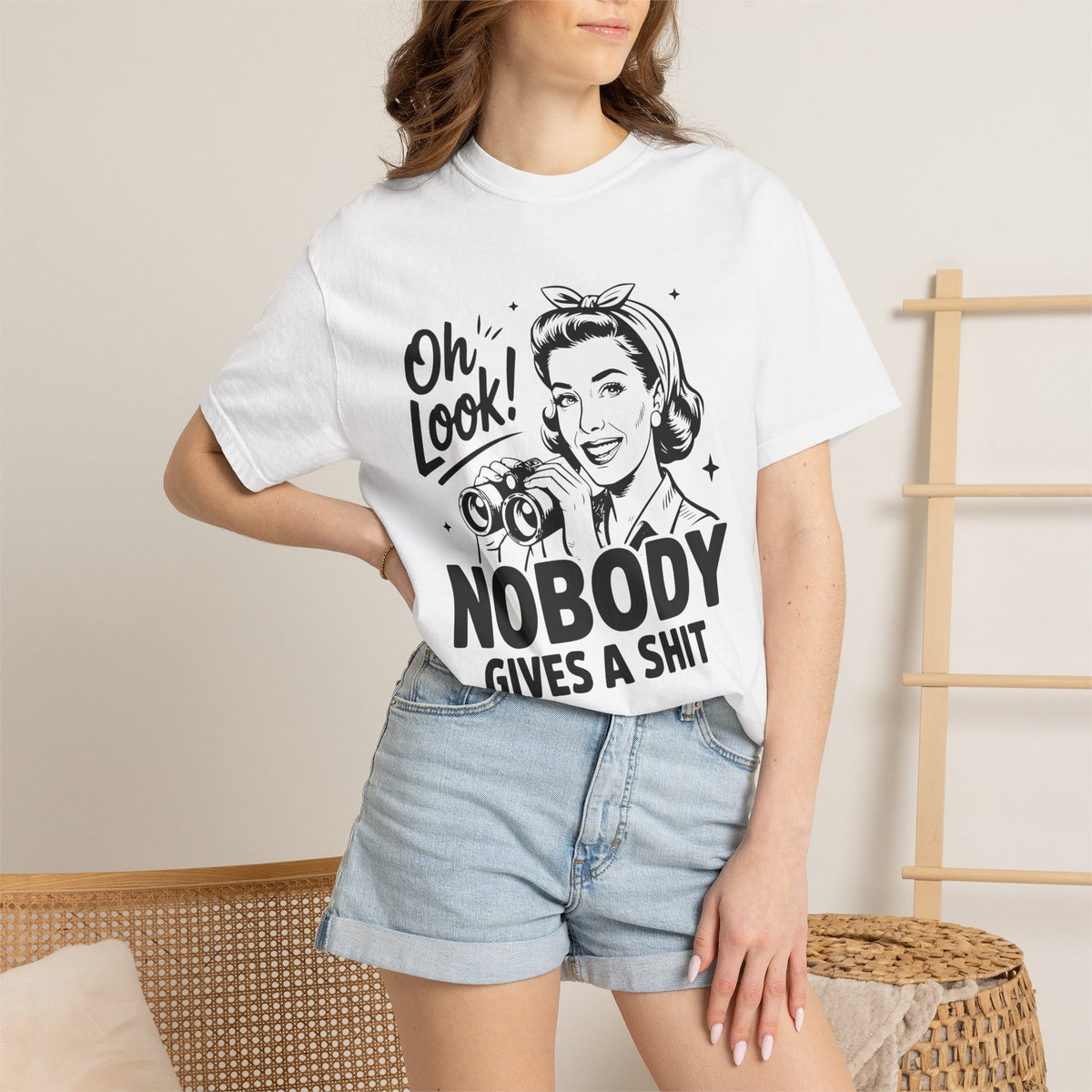 Retro Humorous Graphic T-shirt