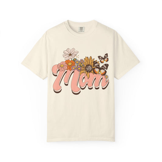 Mom Floral Graphic T-Shirt Retro