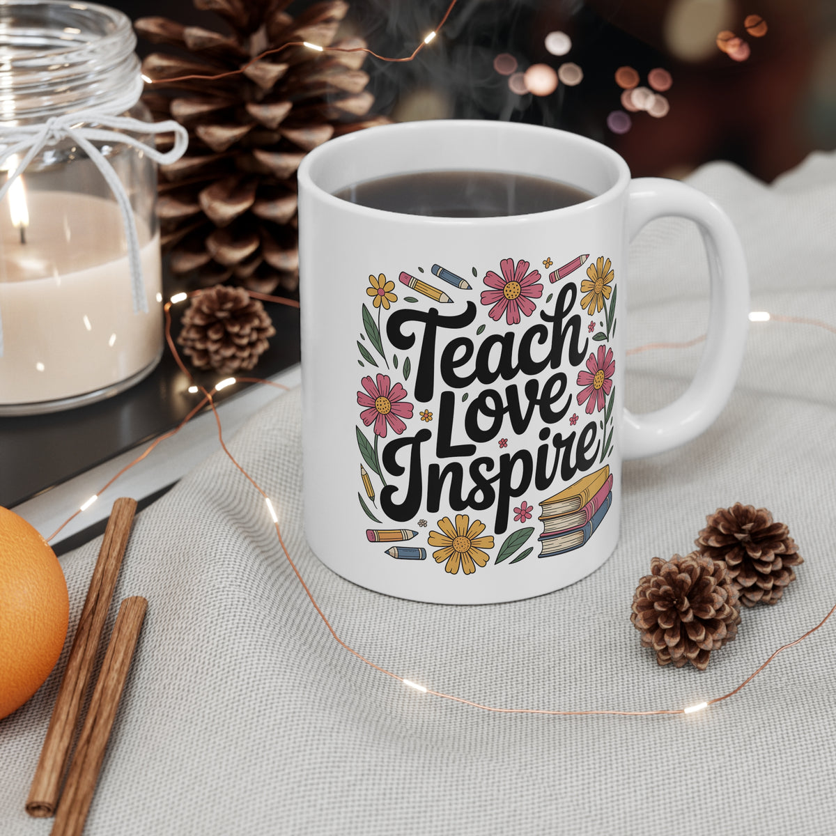 "Teach Love Inspire" Mug