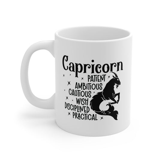 Capricorn Zodiac Coffee Tea Mug Gift