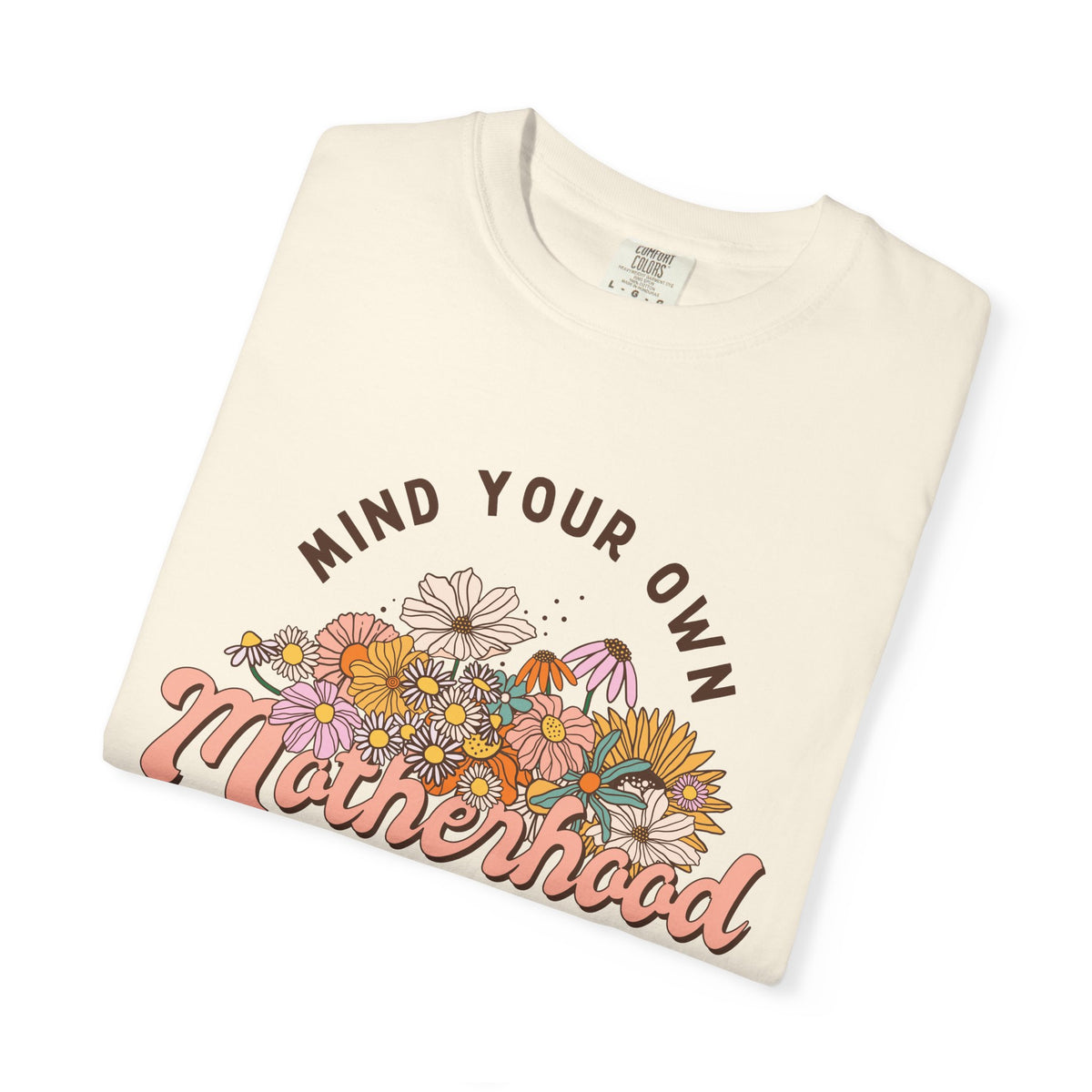 Mom Motherhood Graphic Floral T-Shirt
