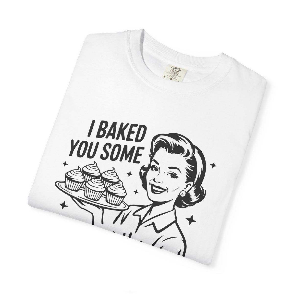 Humorous Graphic T-shirt Retro Style