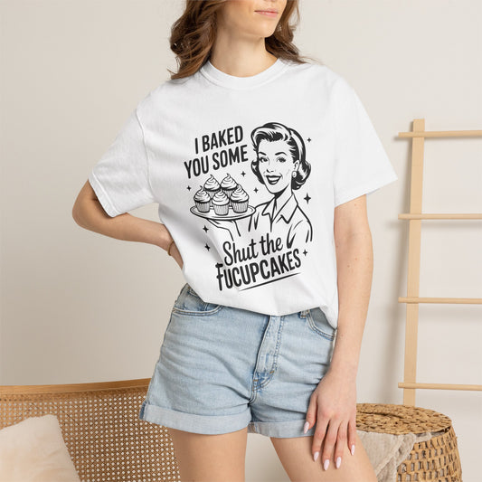 Humorous Graphic T-shirt Retro Style