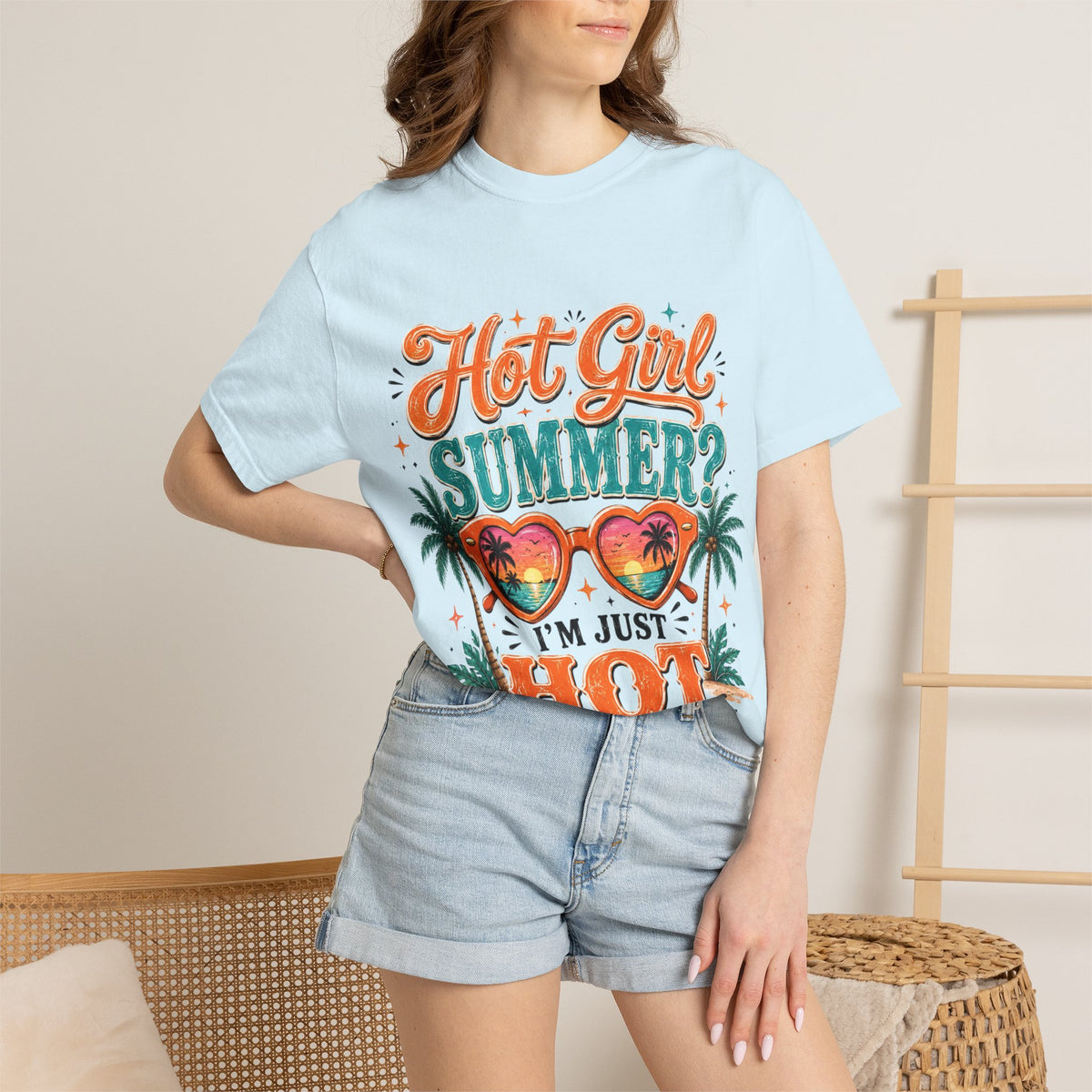 Bright Summer Graphic T-shirt Gift