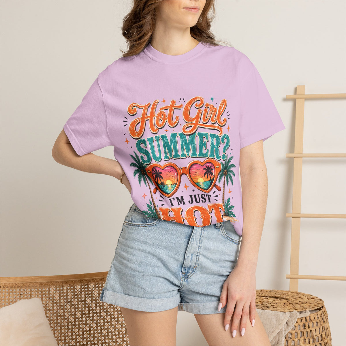 Bright Summer Graphic T-shirt Gift