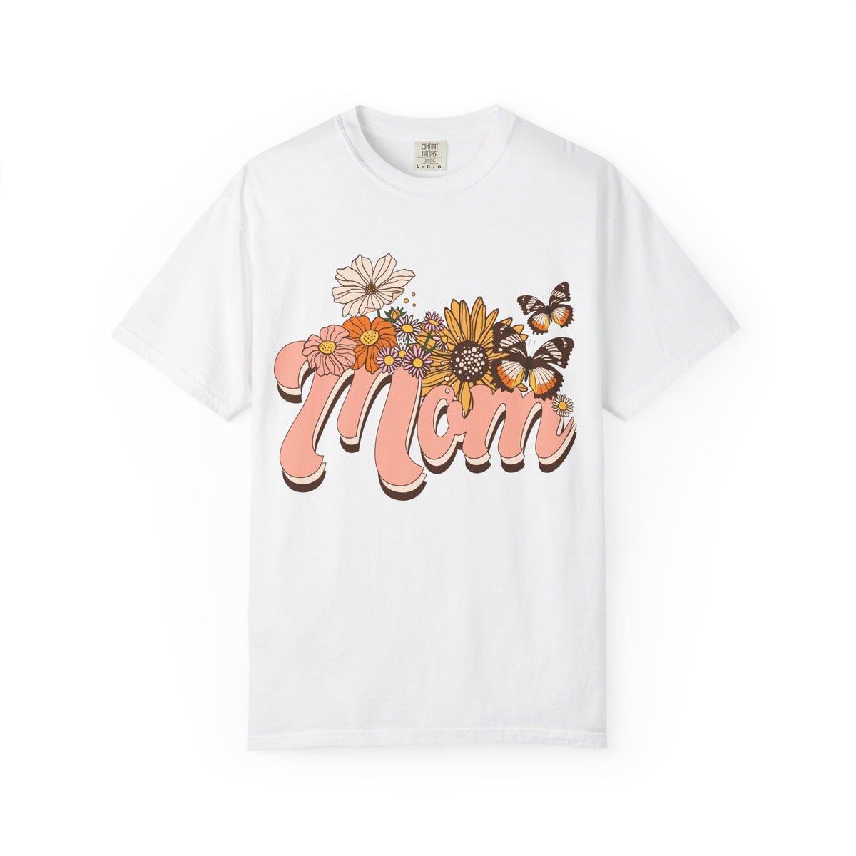 Mom Floral Graphic T-Shirt Retro