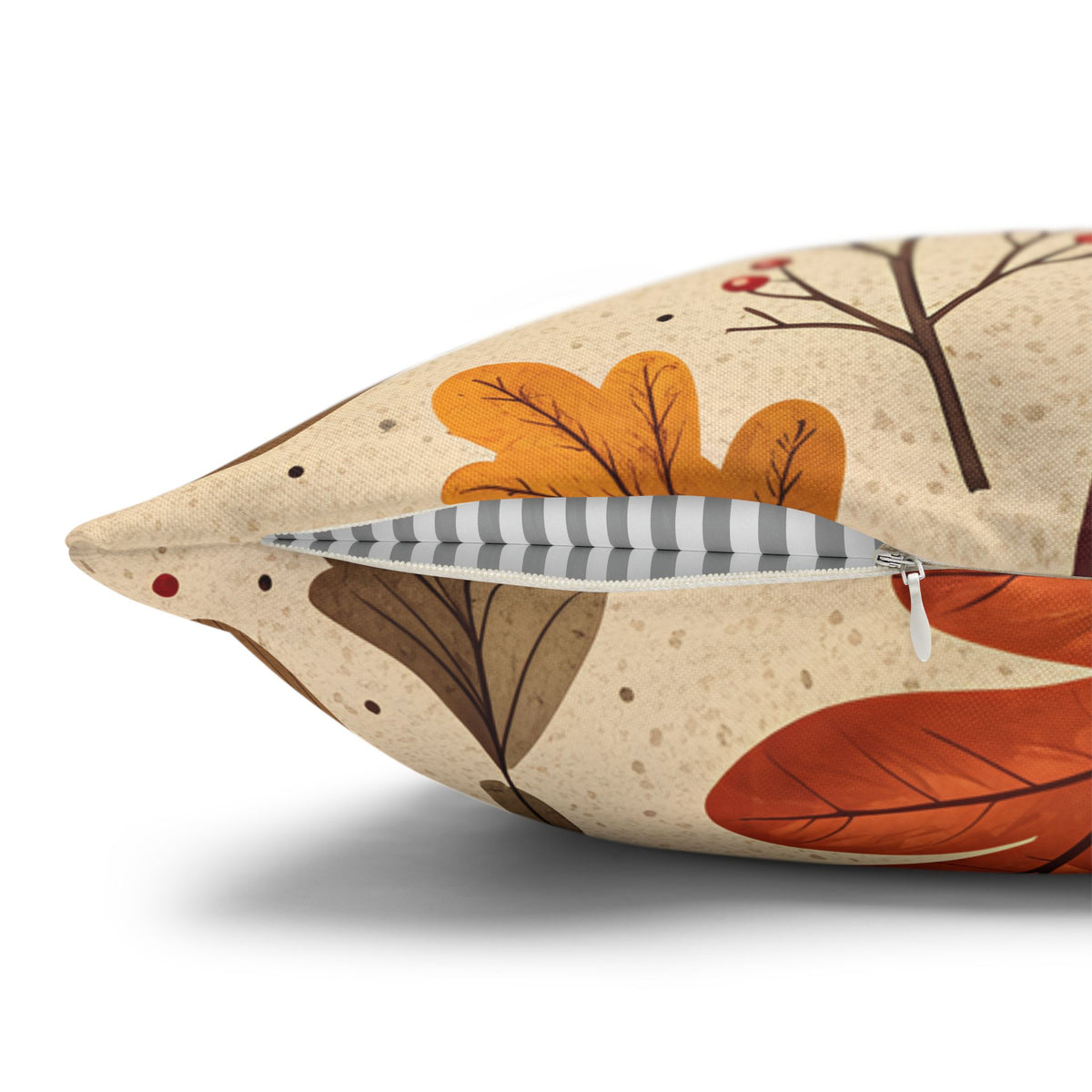 Autumn Pumpkin Acorn Fall Decorative Pillow Cover