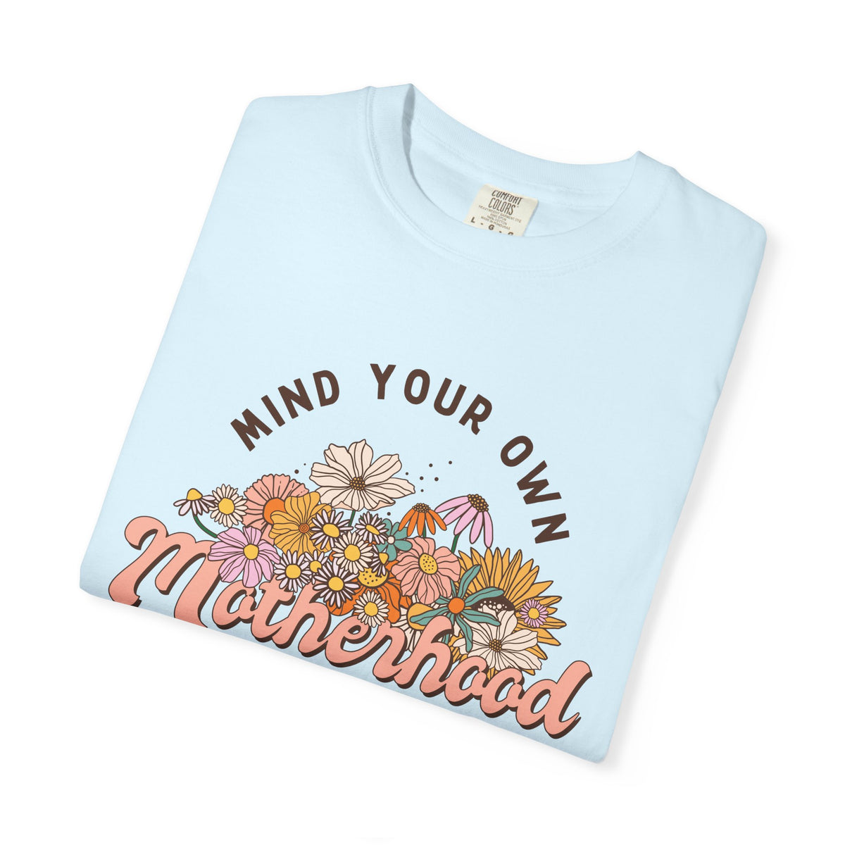 Mom Motherhood Graphic Floral T-Shirt