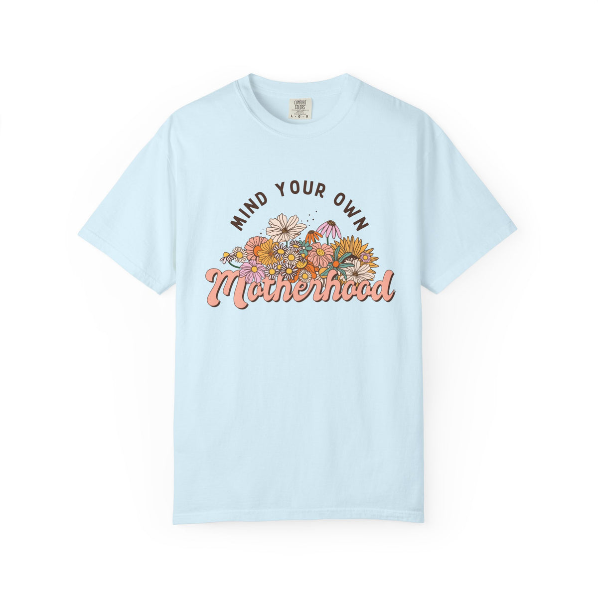 Mom Motherhood Graphic Floral T-Shirt