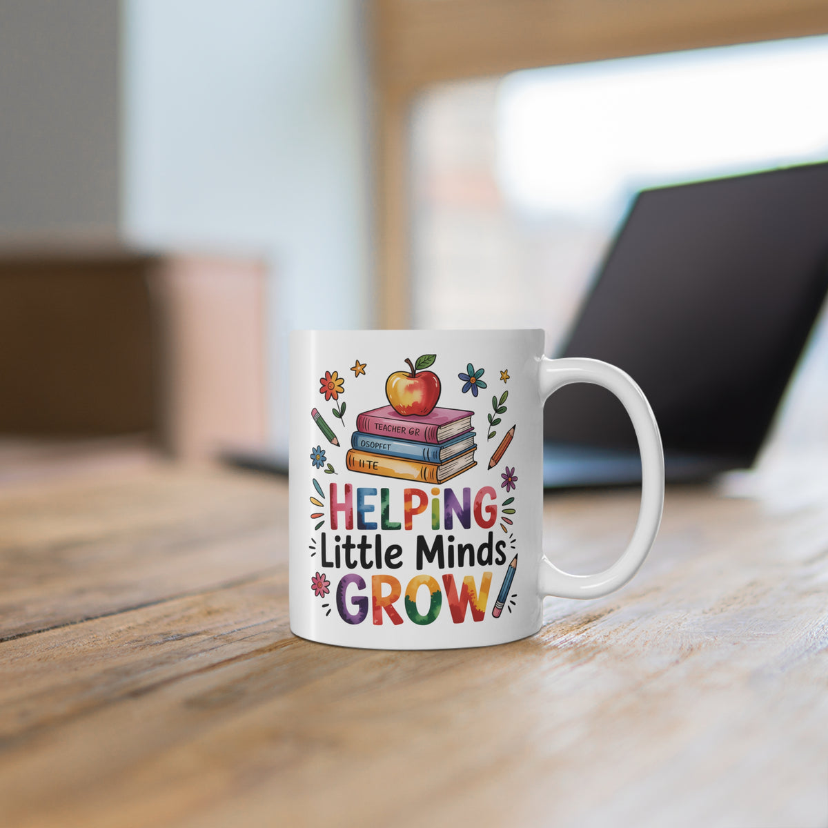 "Helping Little Minds Grow" Mug