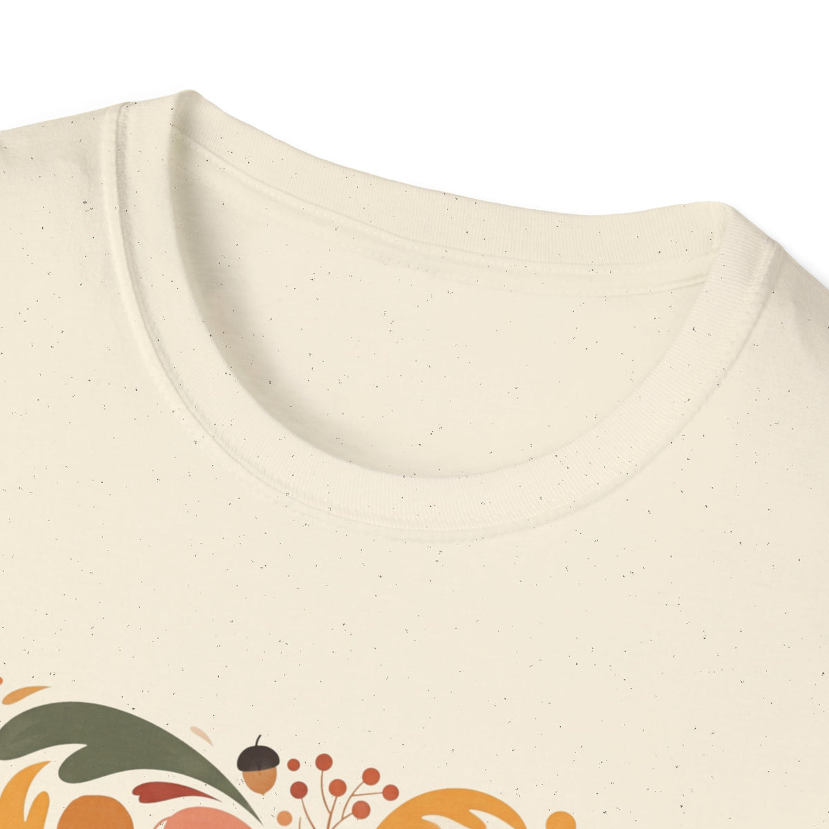 Colorful Autumn Harvest T-Shirt — Pumpkin & Sunflower Fall Graphic Tee