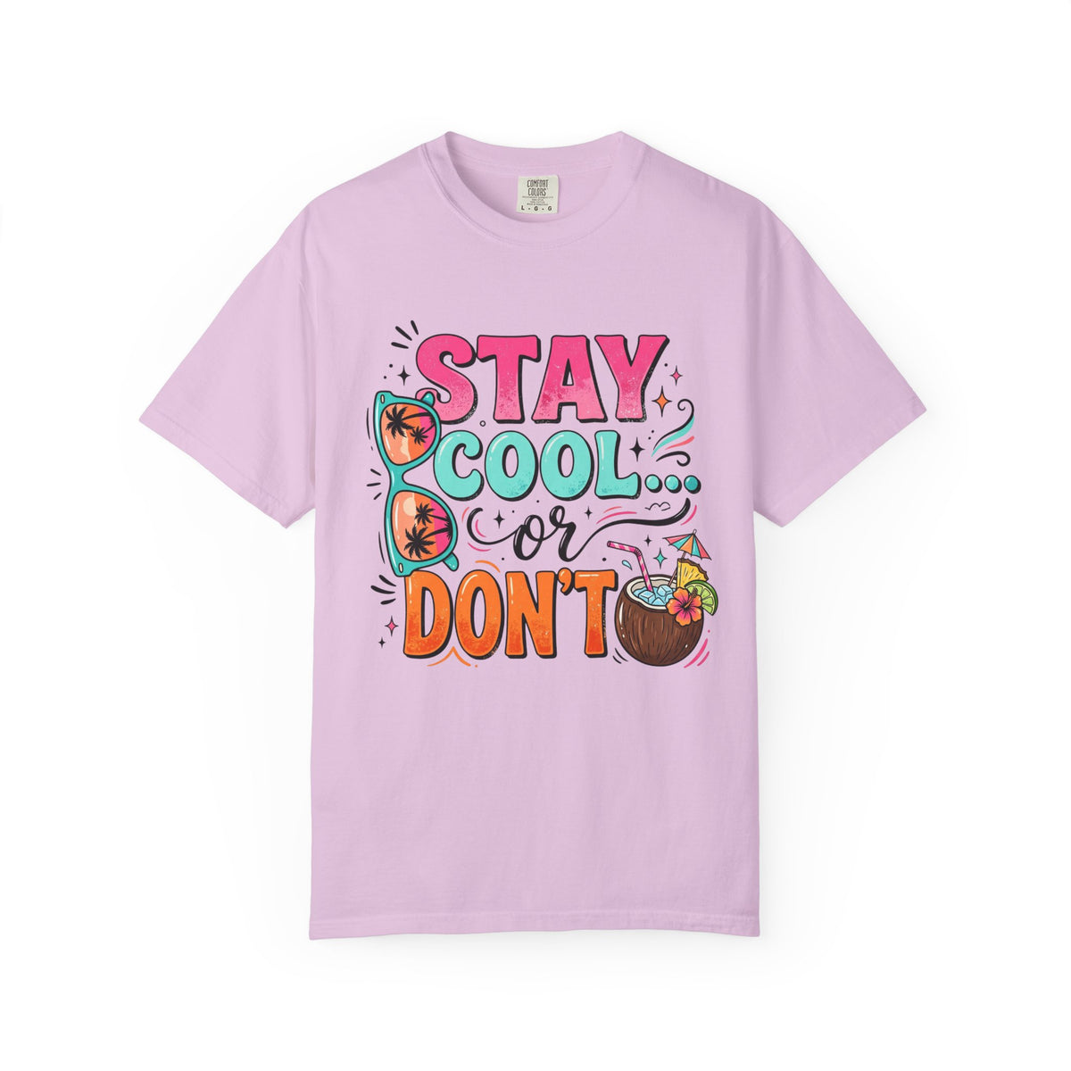 Stay Cool Bright Summer Graphic T-shirt Gift