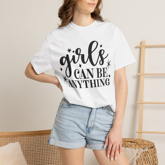 "Girls Can Be Anything" Tee
