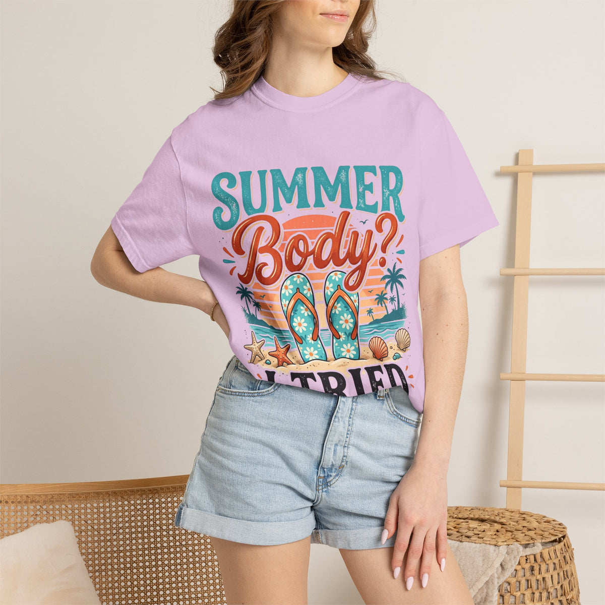 Funny Summer Graphic T-shirt