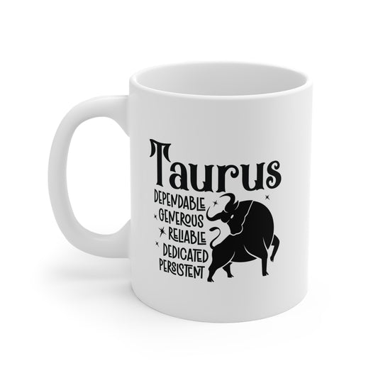 Taurus Zodiac Coffee Tea Mug Gift