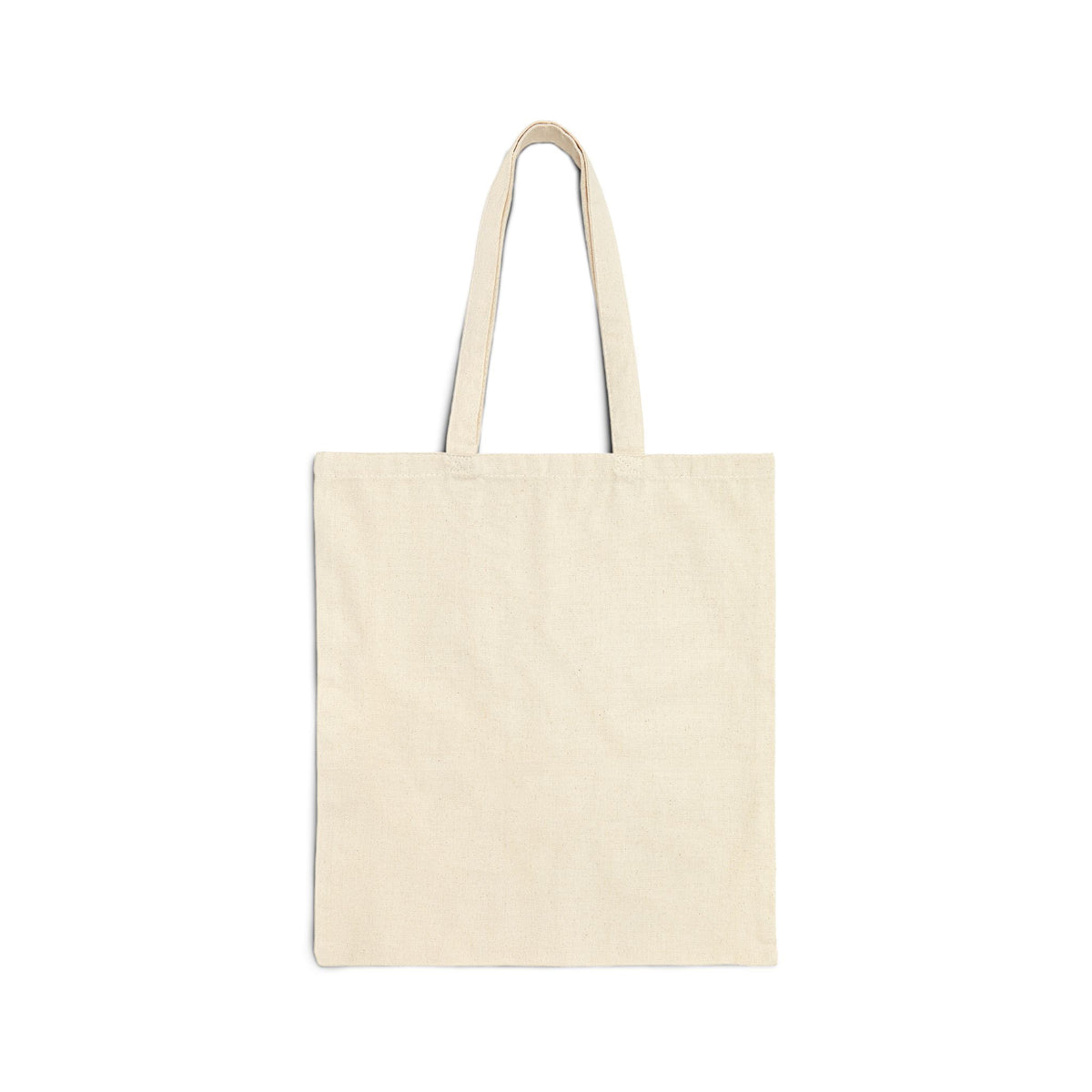Go Ahead Make My Day Canvas Tote — Funny Motivational Reusable Bag