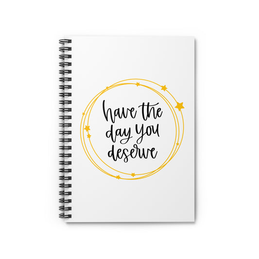 Inspirational Spiral Journal Notebook Gift