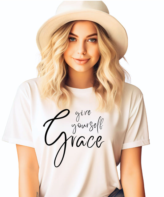 Give Yourself Grace Inspirational T-shirt