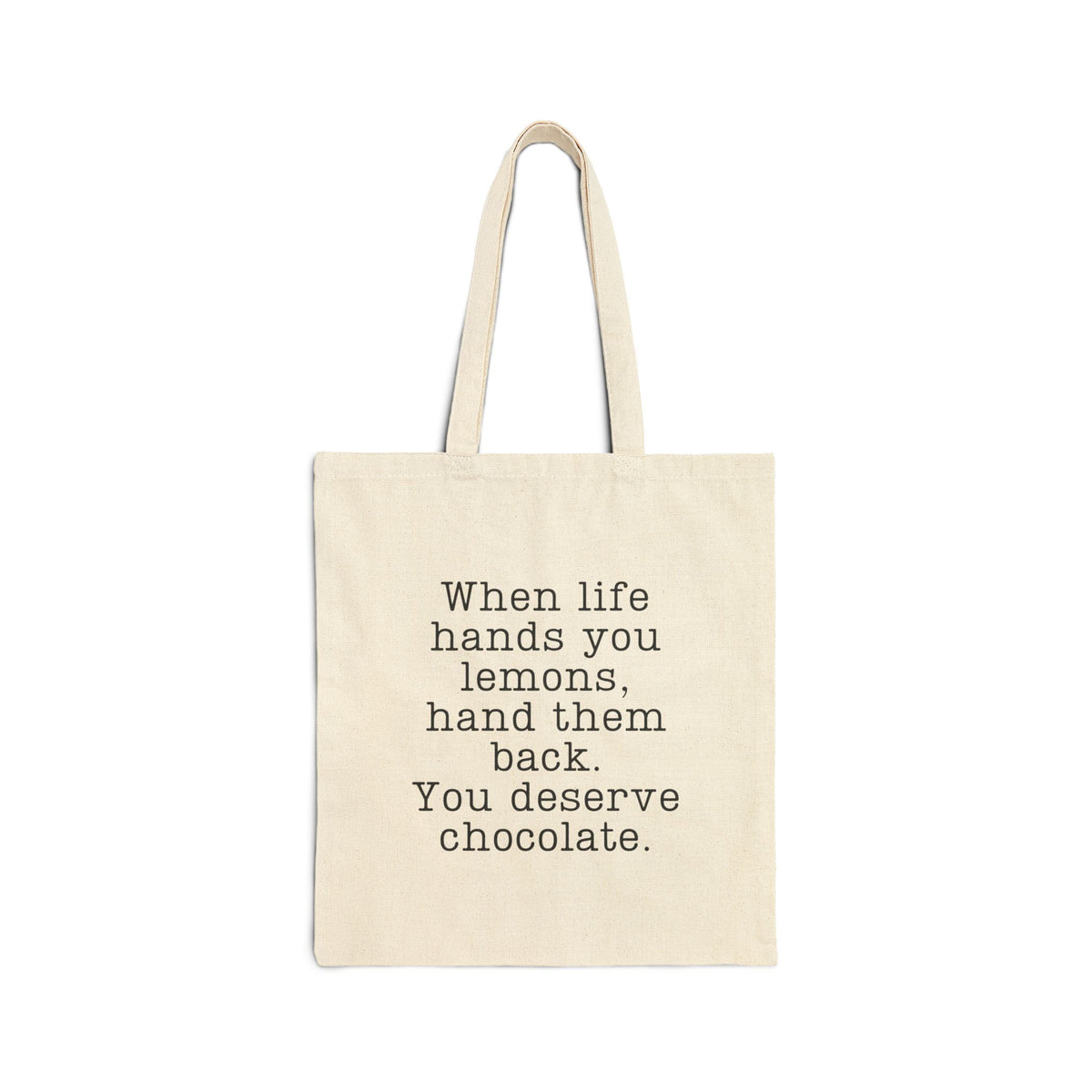 Funny Canvas Tote Bag  Grocery Market