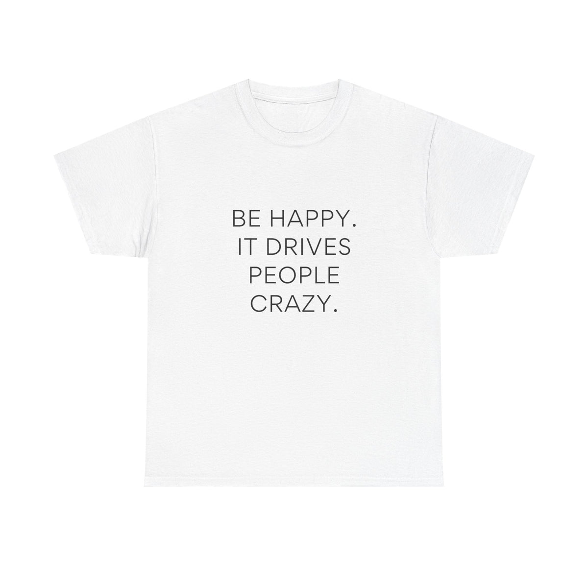 Inspirational Happy Unisex Heavy Cotton T-shirt