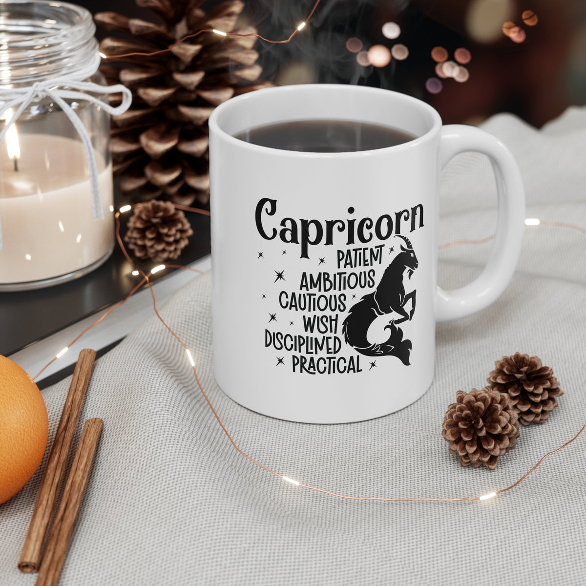 Capricorn Zodiac Coffee Tea Mug Gift