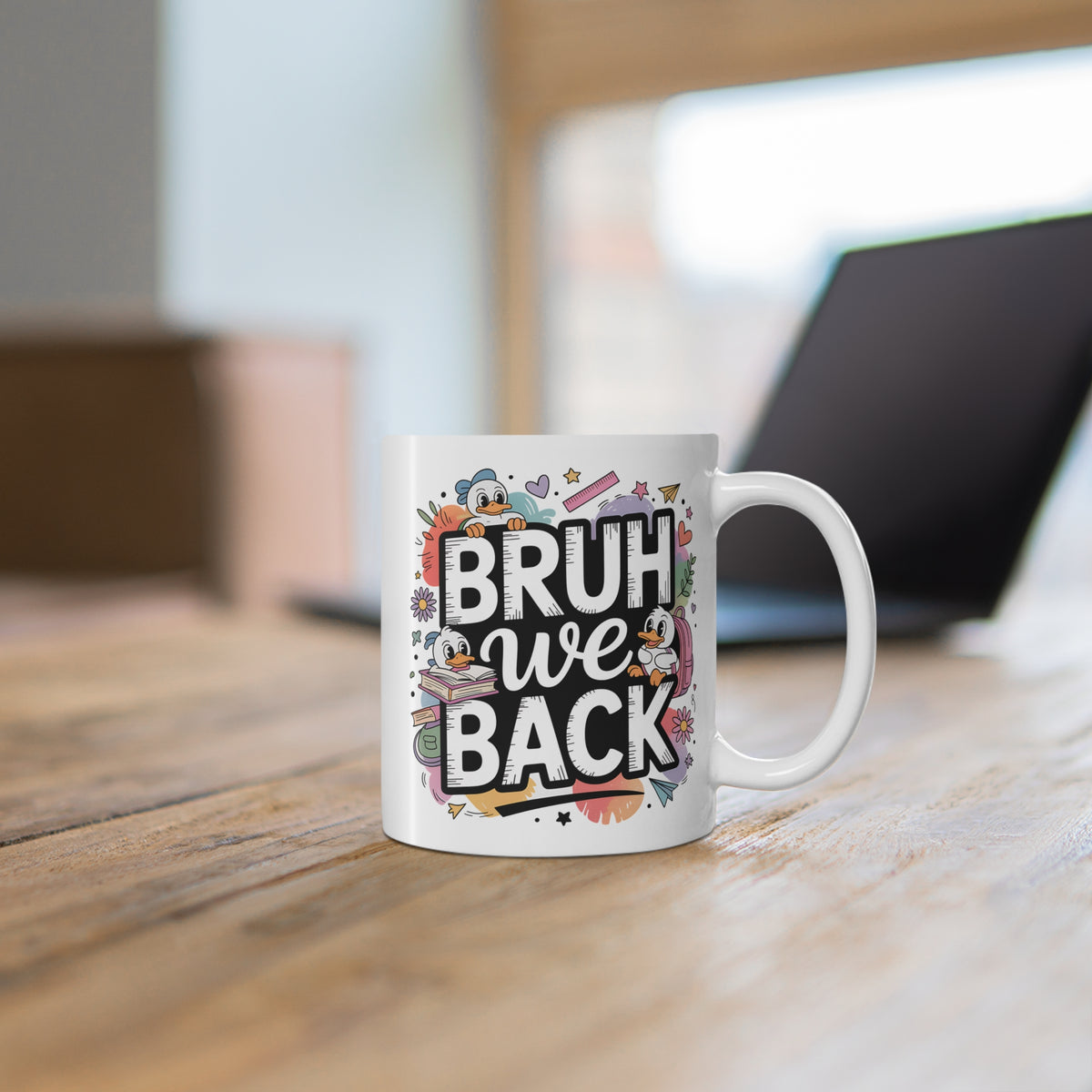 Back To School Colorul Graphic Mug