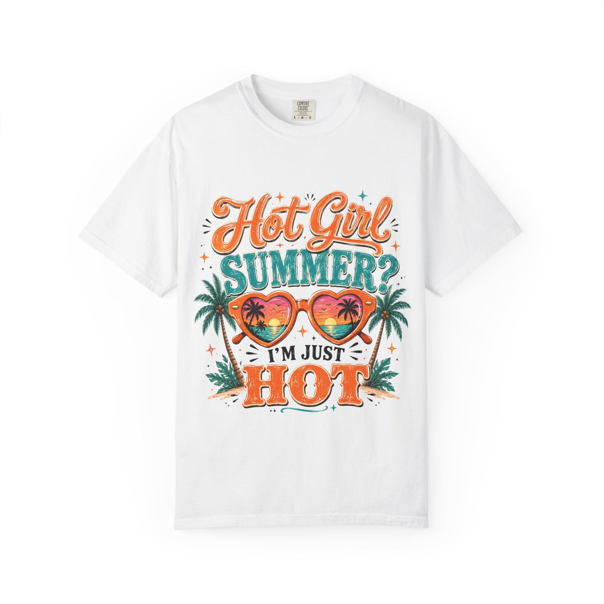 Bright Summer Graphic T-shirt Gift