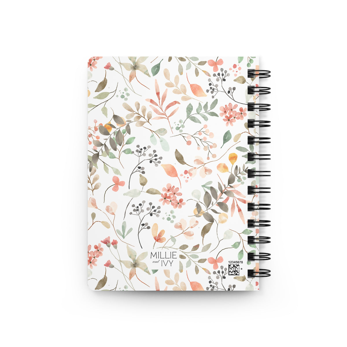 Watercolor Floral Journal Gift