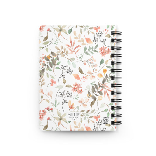 Watercolor Floral Journal Gift