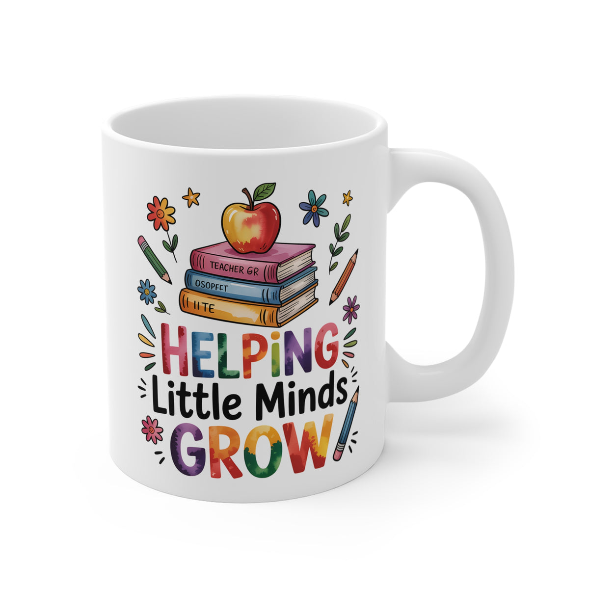 "Helping Little Minds Grow" Mug