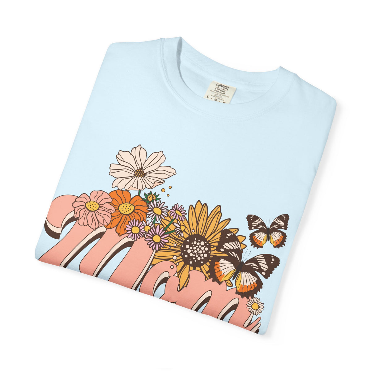 Mom Floral Graphic T-Shirt Retro