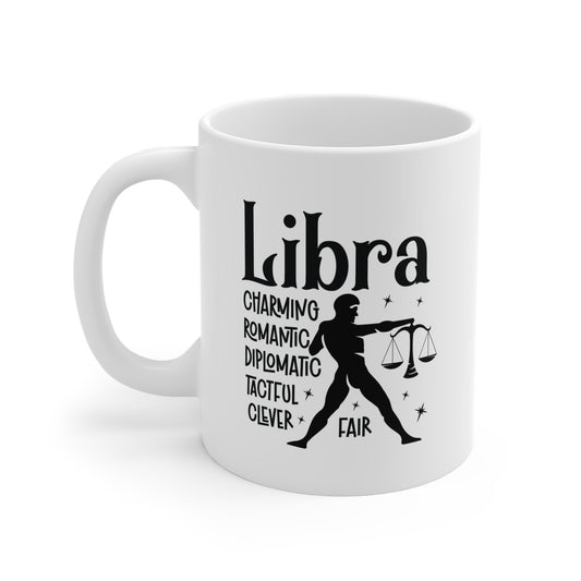 Libra Zodiac Coffee Tea Mug Gift