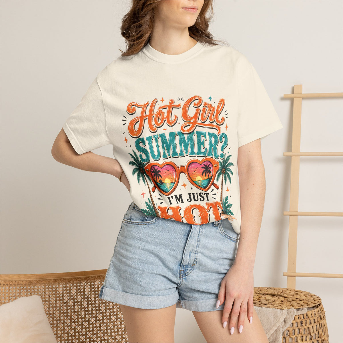 Bright Summer Graphic T-shirt Gift