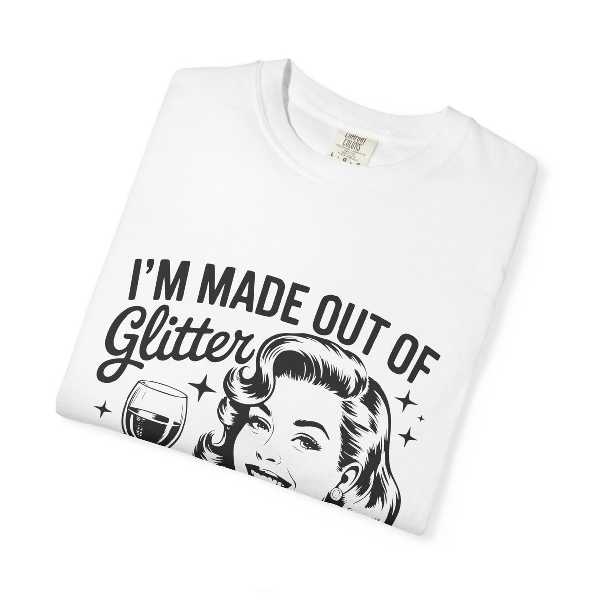 Funny Anxiety Retro Graphic T-shirt