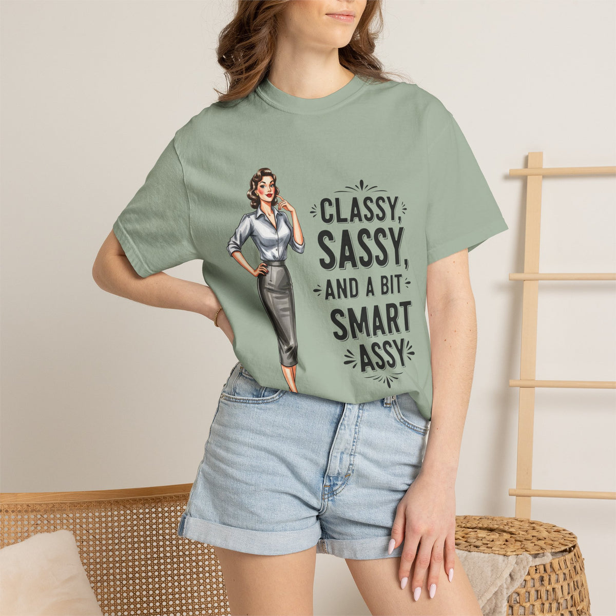 Funny Attitude Retro Unisex T-shirt Gift