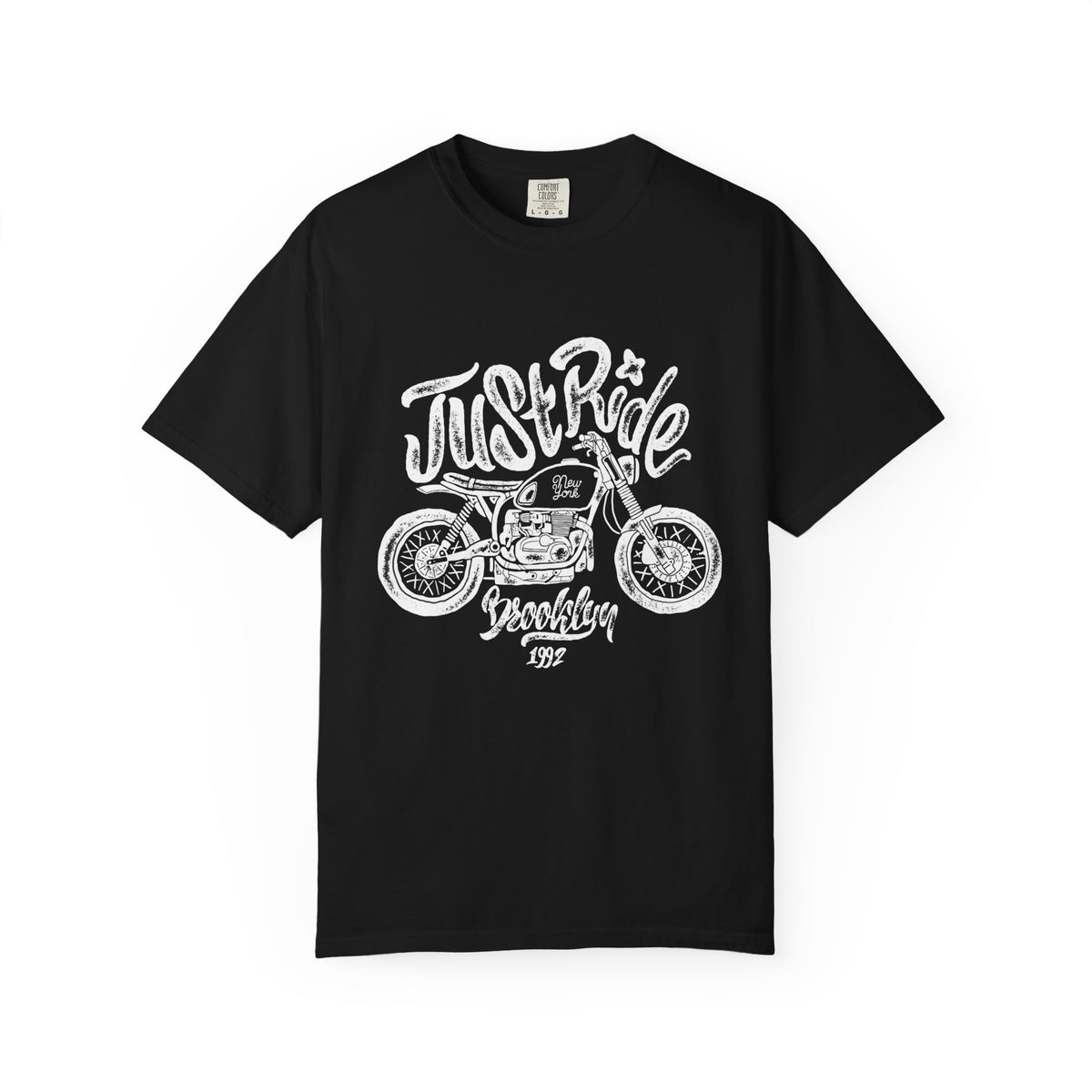 Motorcycle Summer Unisex Garment-Dyed T-shirt