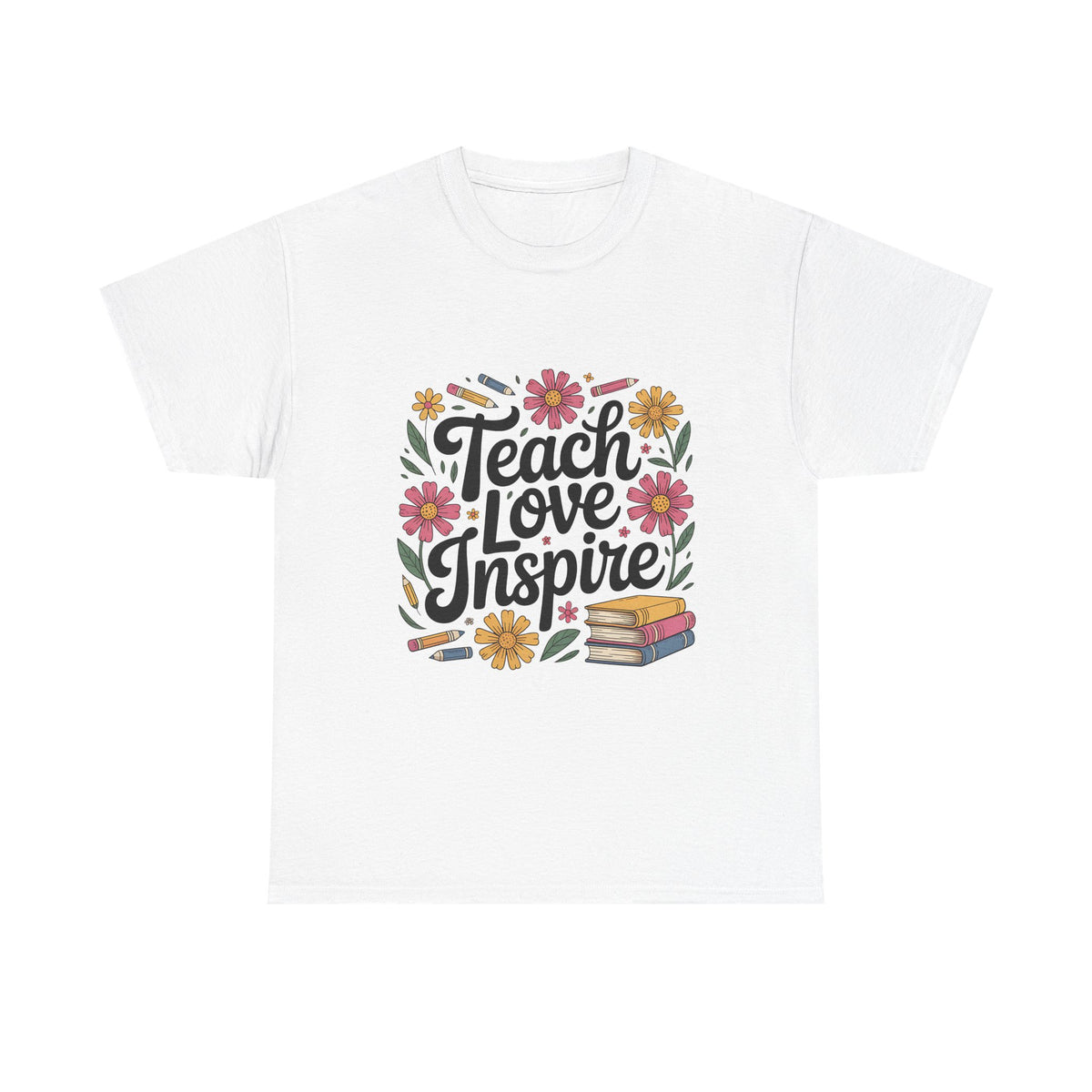 "Teach Love Inspire" Unisex Heavy Cotton Tee